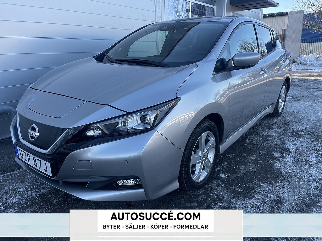 Nissan Leaf 360°Kamera Nybesiktad 1 Brukare CarPlay Årsskatt 360kr 