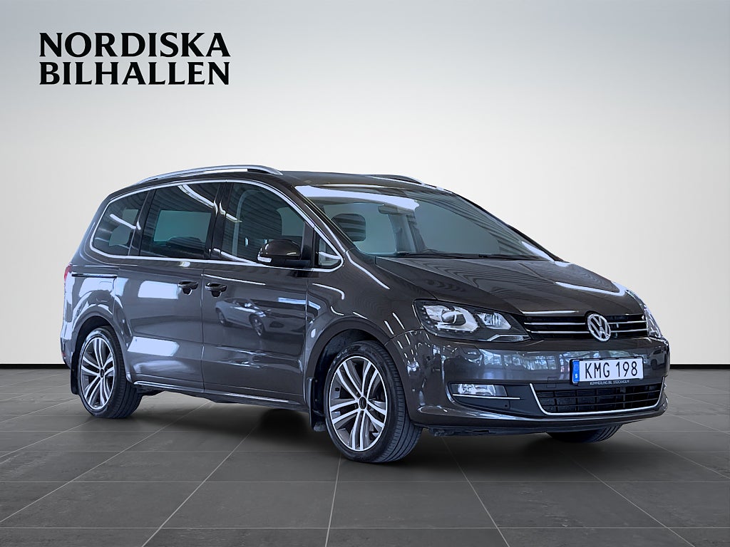 Volkswagen Sharan 7-sits 2.0 TDI DPF SCR 4Motion GT Värmare Drag Kamera