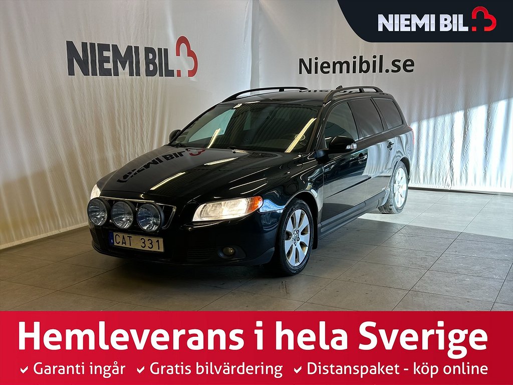 Volvo V70 2.4D Kinetic Drag/MoK-värm/SoV-Däck/Skinn
