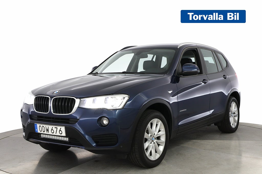BMW X3 xDrive20d Navi Dragkrok Värmare 1 Brukare