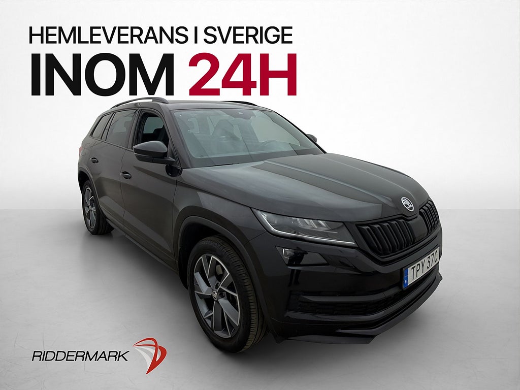Skoda Kodiaq 2.0 TSI 4x4 Sportline 7-Sits Cockpit P-Värmare