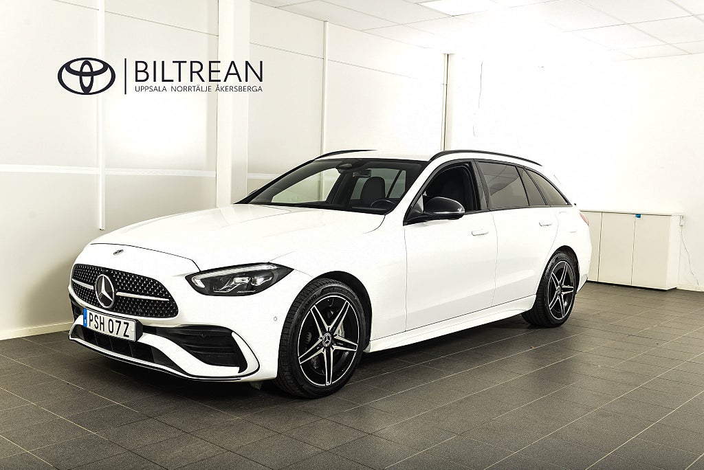 Mercedes-Benz C 300 T d e 4M AMG Line Drag Värmare Burmester MOMS 