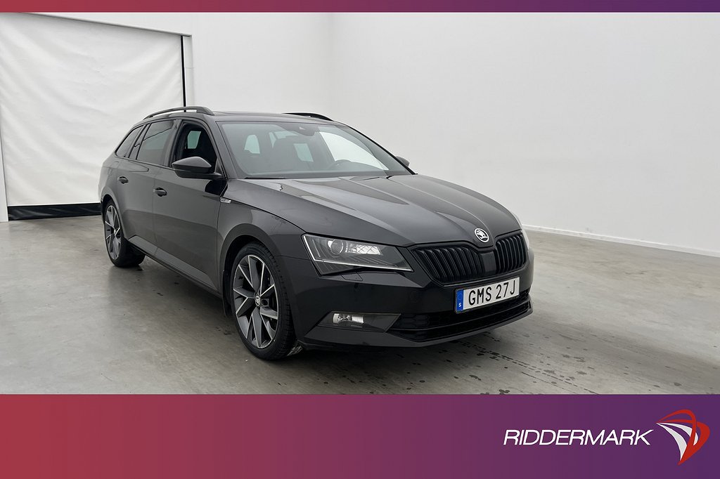 Skoda Superb 4x4 272hk Sportline Cockpit Pano Canton