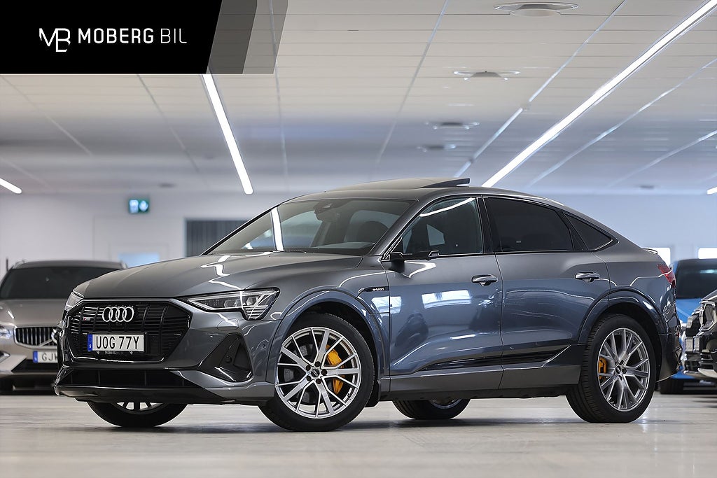 Audi E-Tron Sportback 50 quattro 313hk S Line Matrix B&O 360° Pano