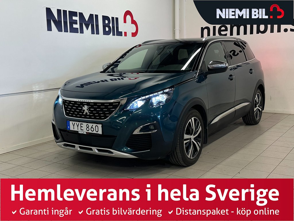 Peugeot 5008 2.0 BlueHDi EAT 7-sits GT-line 360 MoK Navi SoV