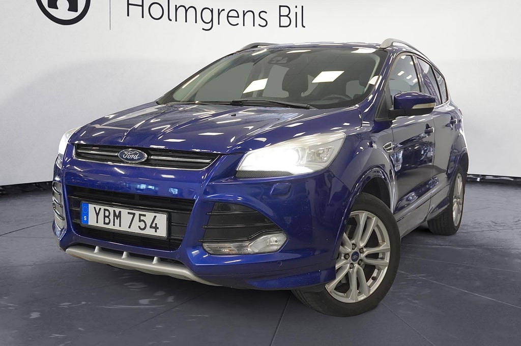 Ford Kuga 2.0 TDCi AWD Powershift, 180hk, Dragkrok, Fullservad | Ränta