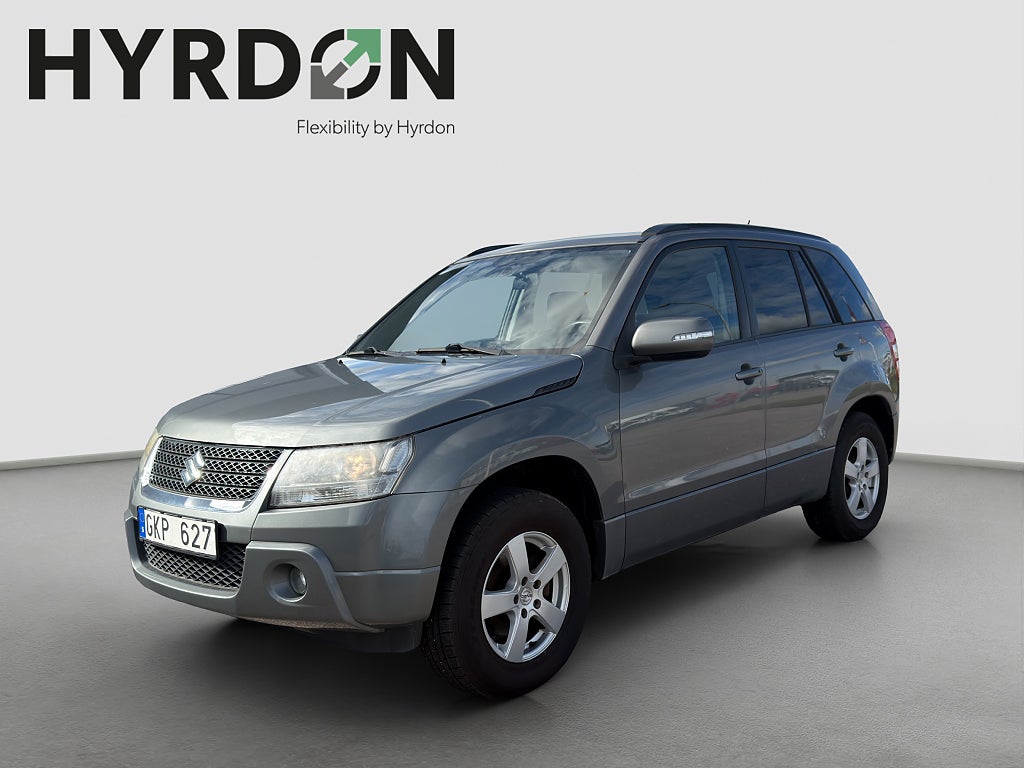 Suzuki Grand Vitara 5-dörrar 2.4 DOHC 16V VVT 4WD Dragkrok