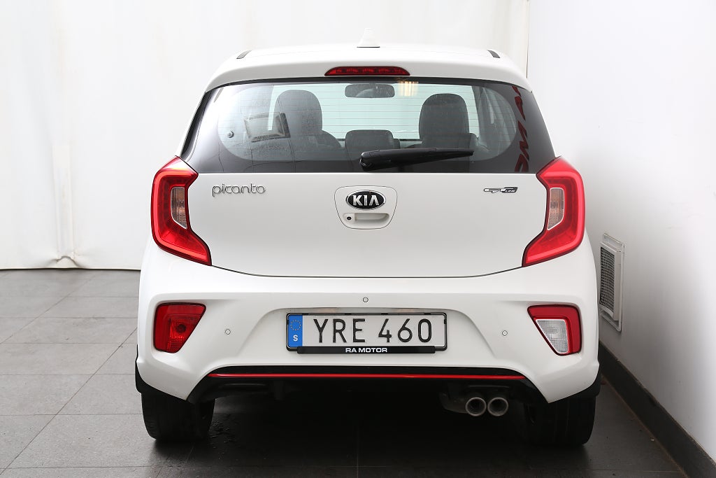 Kia Picanto 1,0 T-GDI 100hk GT-Line Skinn Kamera CarPlay 2019