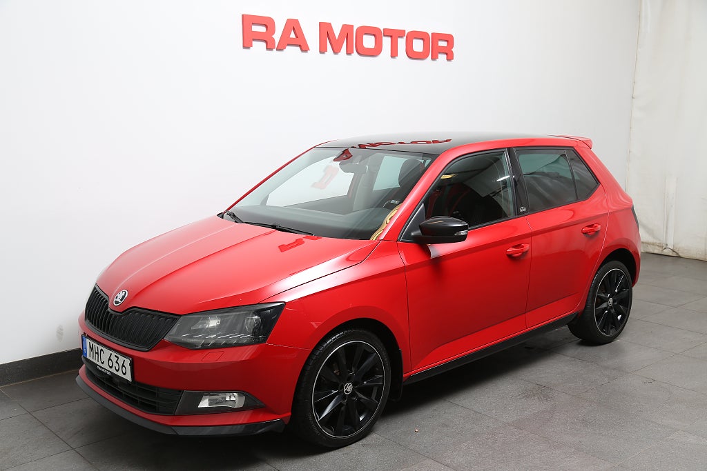 Skoda Fabia 1,2 TSI 90hk Monte Carlo Edition Panorama P-Sensorer 2016