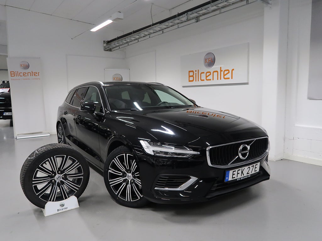 Volvo V60 Recharge T6 AWD *Long Range* V-Däck ingår Drag-Kamera-C