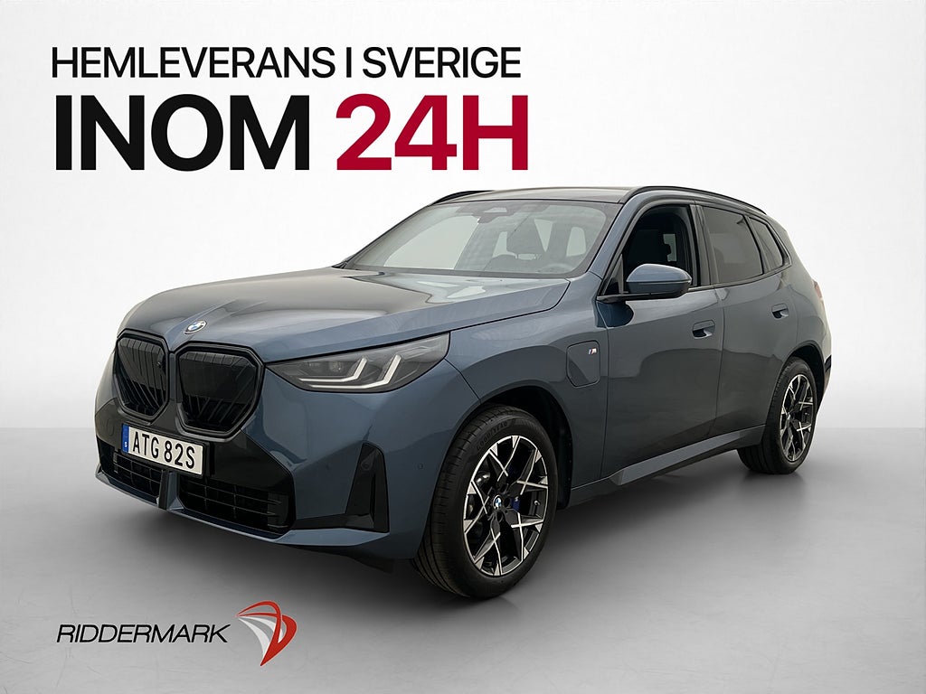 BMW X3 30e xDrive M Sport Pro Pano H/K 360° Värmare Drag
