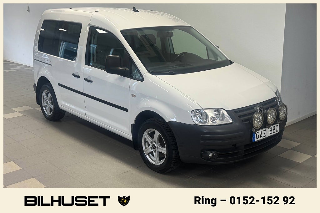 Volkswagen Caddy LIFE 1.9 TDI 5-SITS DIESELVÄRMARE DRAG