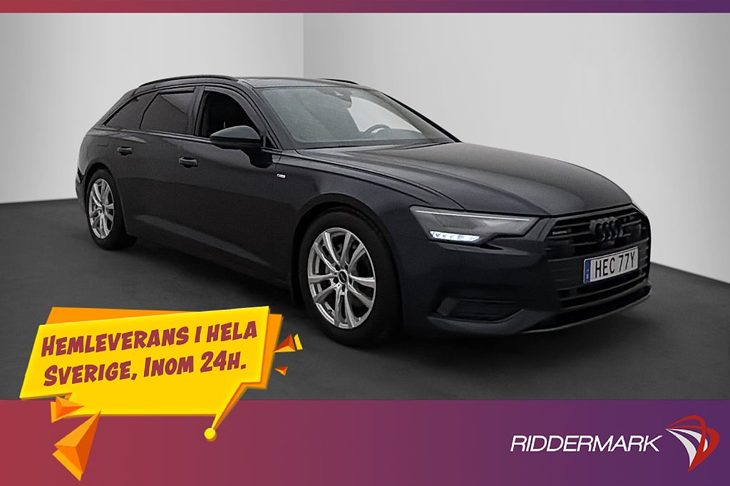 Audi A6 40 TDI Q S-Line Pano Cockpit Skinn B&O 360º