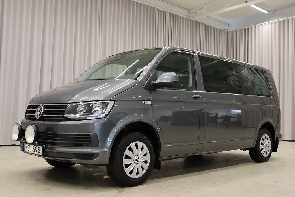 Volkswagen Caravelle 4M 150HK L2 8-Sits Drag Värmare EnÄgare