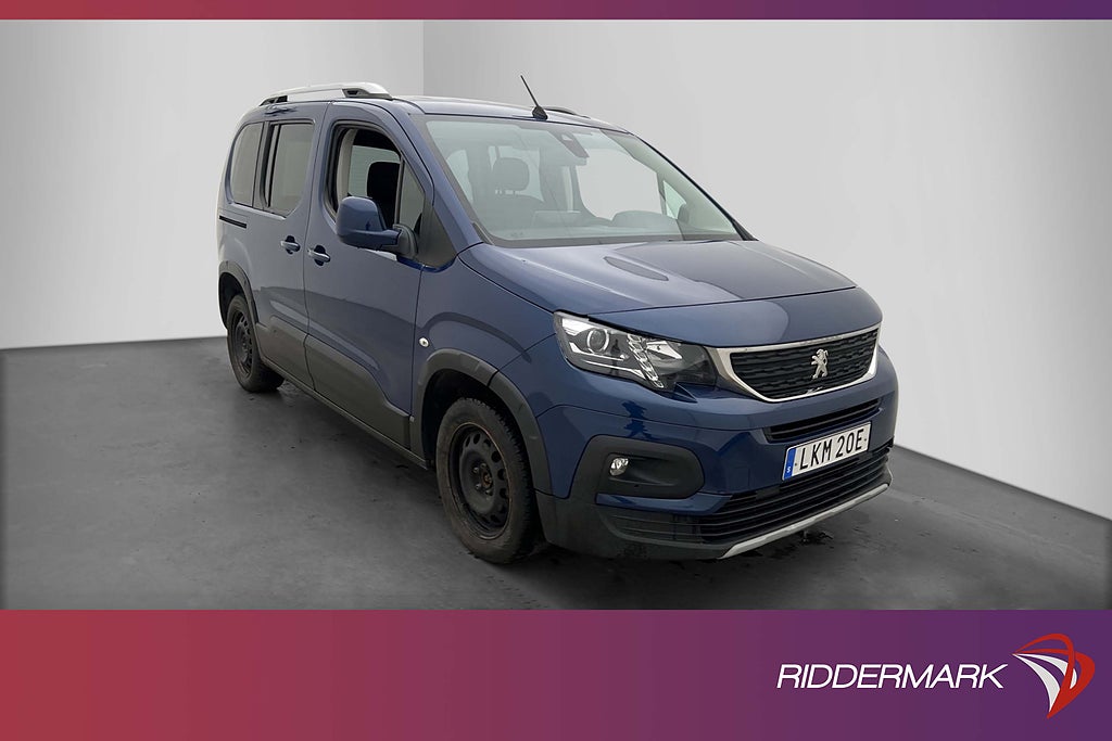 Peugeot Rifter 1.2 e-THP Ny-Kamrem PDC Farthållare CARPLAY