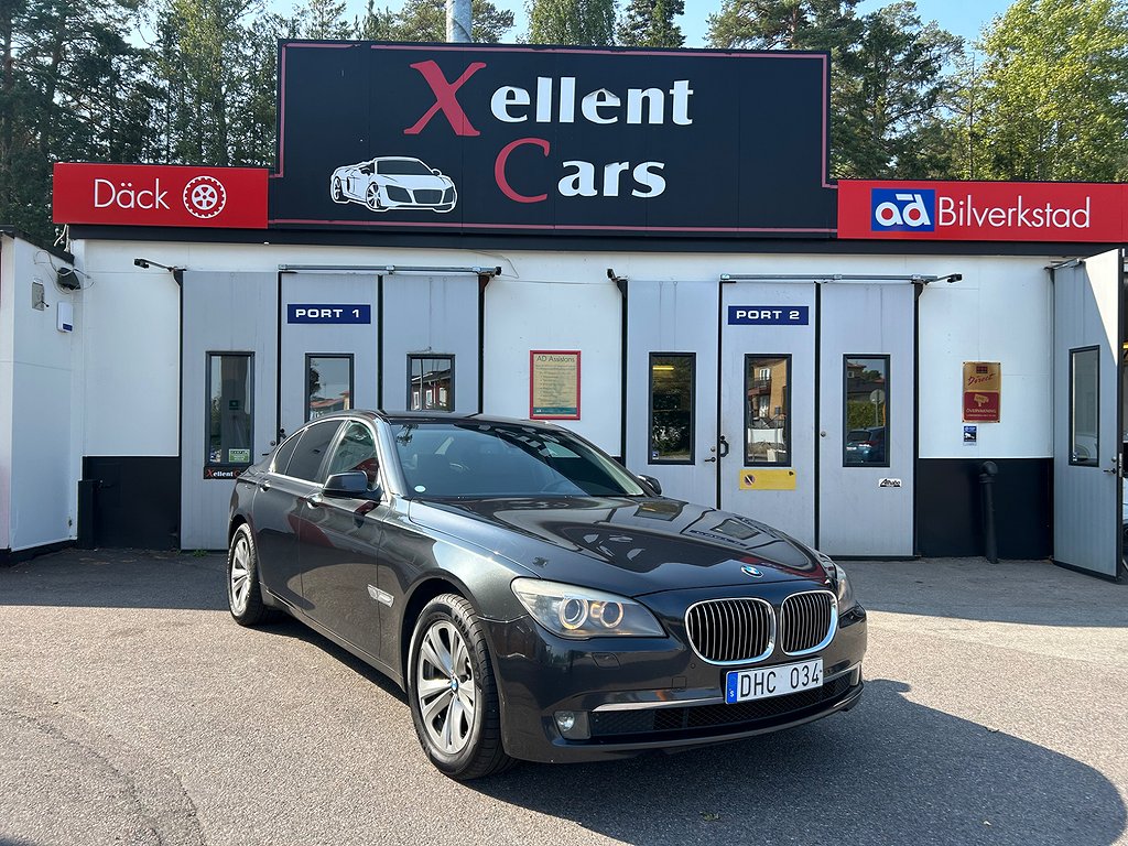 BMW 740 d Steptronic 306hk Navi | Skinn | Ny Besikt | Soft