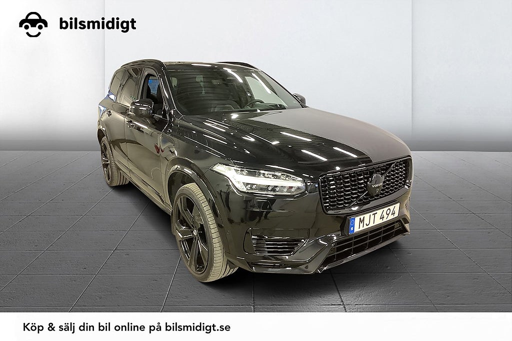 Volvo XC90 Recharge T8 AWD Ultimate Dark 7sits Luft 360° B&W 456hk