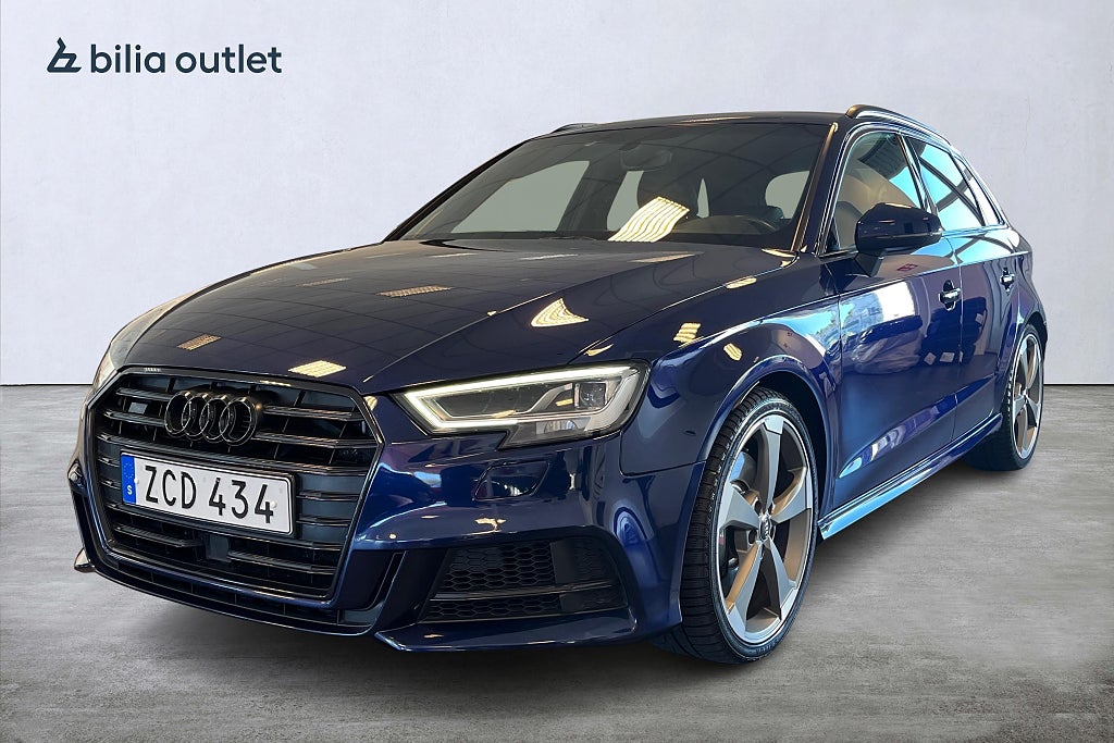 Audi S3 Sportback 2.0 Quattro Proline 310hk / B&O Navi Sensorer