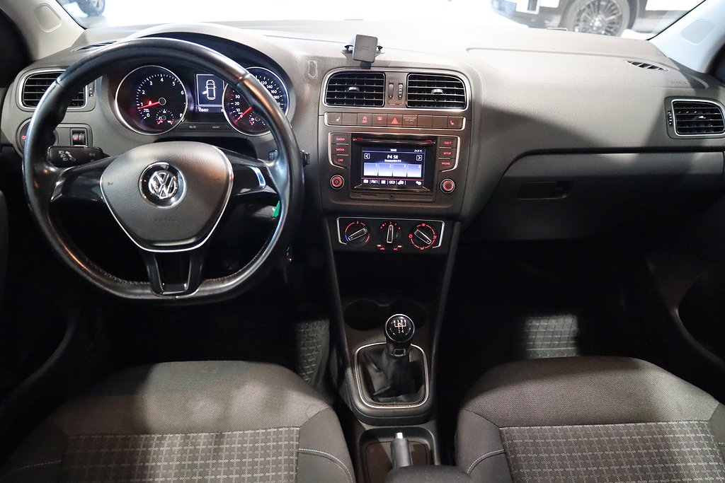 Volkswagen Polo 5-dörrar 1.2 TSI  Euro 6 Blåtand Nyservad 2016