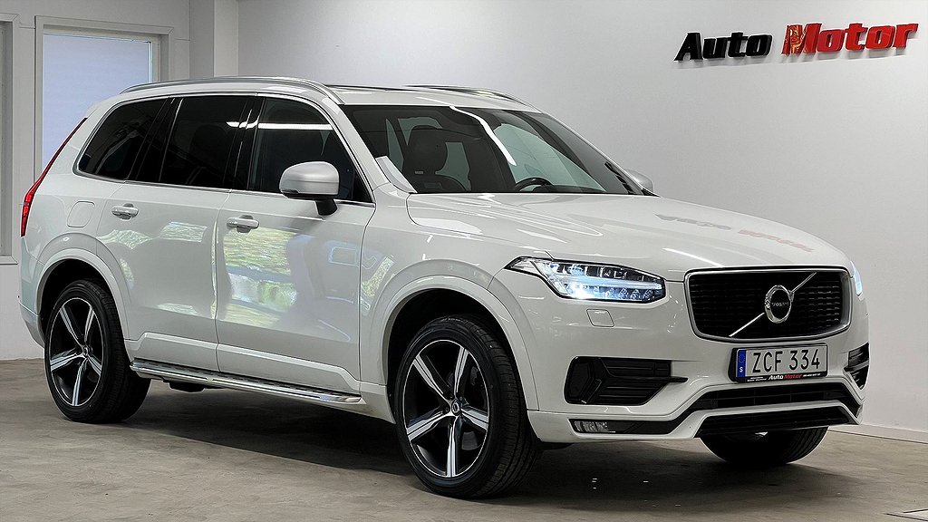 Volvo XC90 D4 AWD R-Design Pano 7-Sits 190Hk