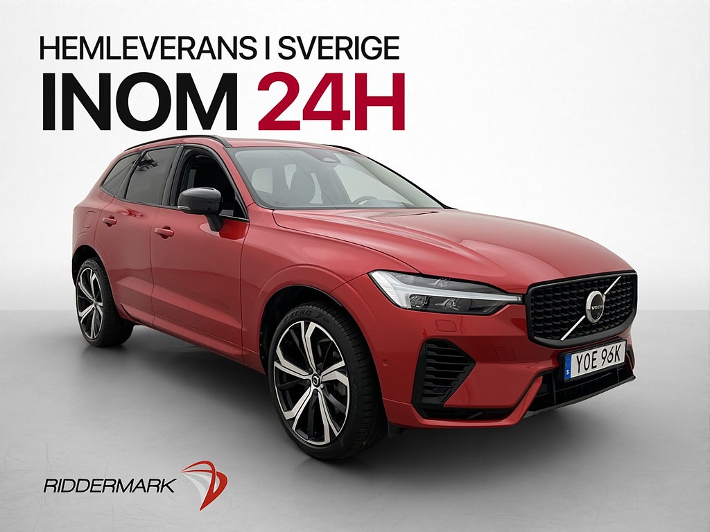 Volvo XC60 Recharge T8 Ultimate Dark Pano Värmare H/K MOMS