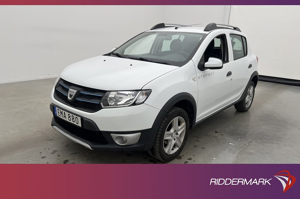 Dacia Sandero Stepway 0.9 TCe 90hk Sensorer Navi Farthållare