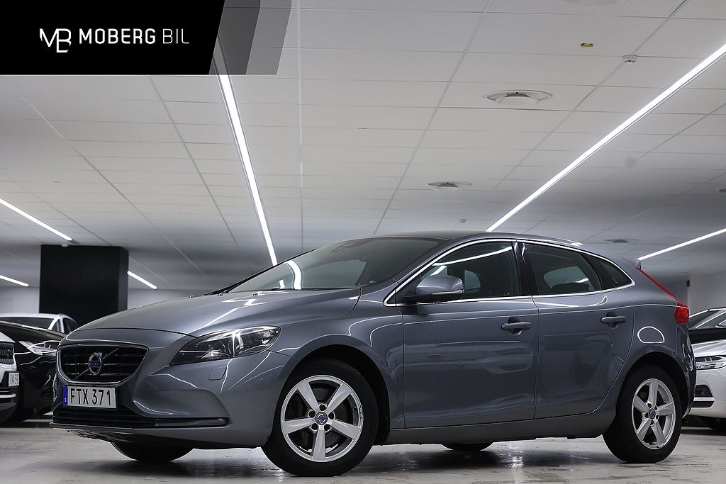 Volvo V40 D3 150hk *Hjulkampanj!* Momentum Drag Värmare