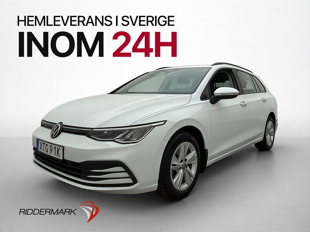 Volkswagen Golf 1.5 CarPlay Endast 0,48l/mil ISOFIX Adaptv-F
