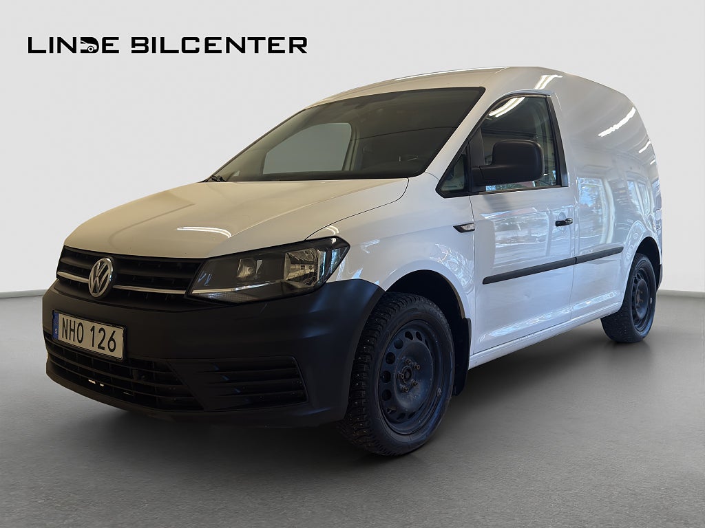 Volkswagen Caddy Van 2.0 TDI 102hk Kamera|Värmare|Navi| Drag