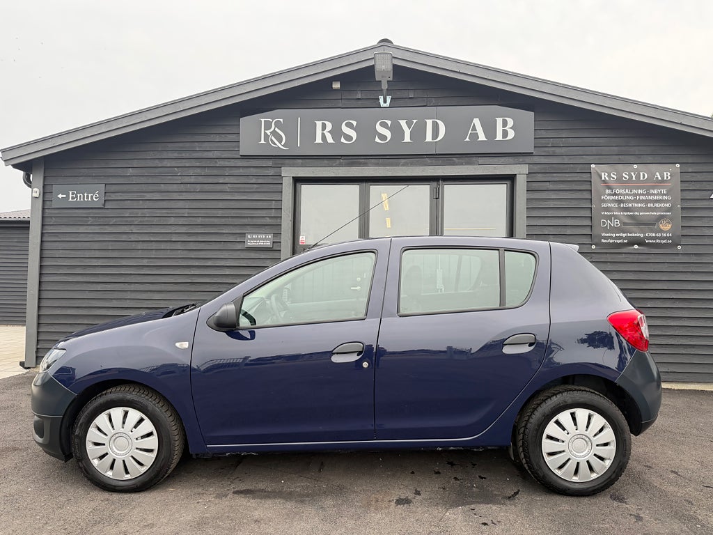 Dacia Sandero 1.2  75 hk med ny kamrem & ny service. MS Däck. Euro 6.