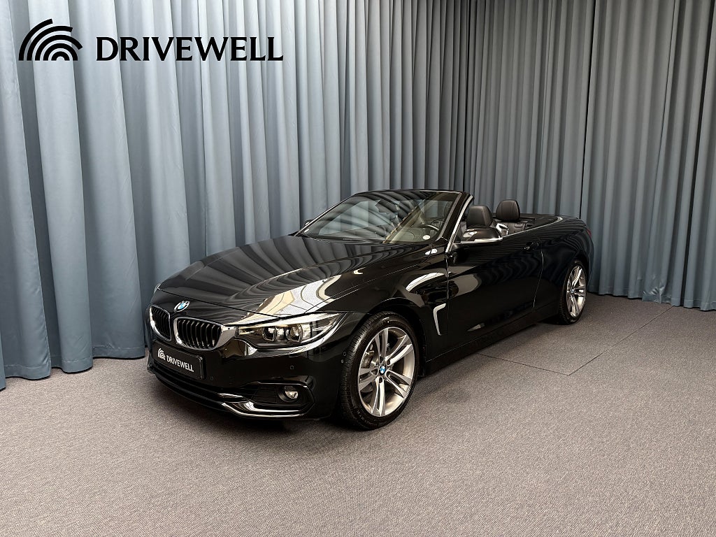 BMW 420 i Convertible Sport Line - Kamera / Elstolar / Läder
