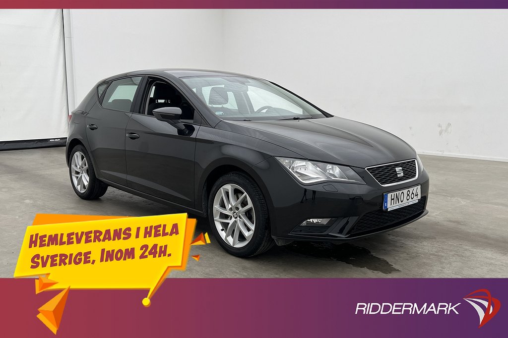 Seat Leon 1.2 TSI Style P-Sensorer Bluetooth Farthållare
