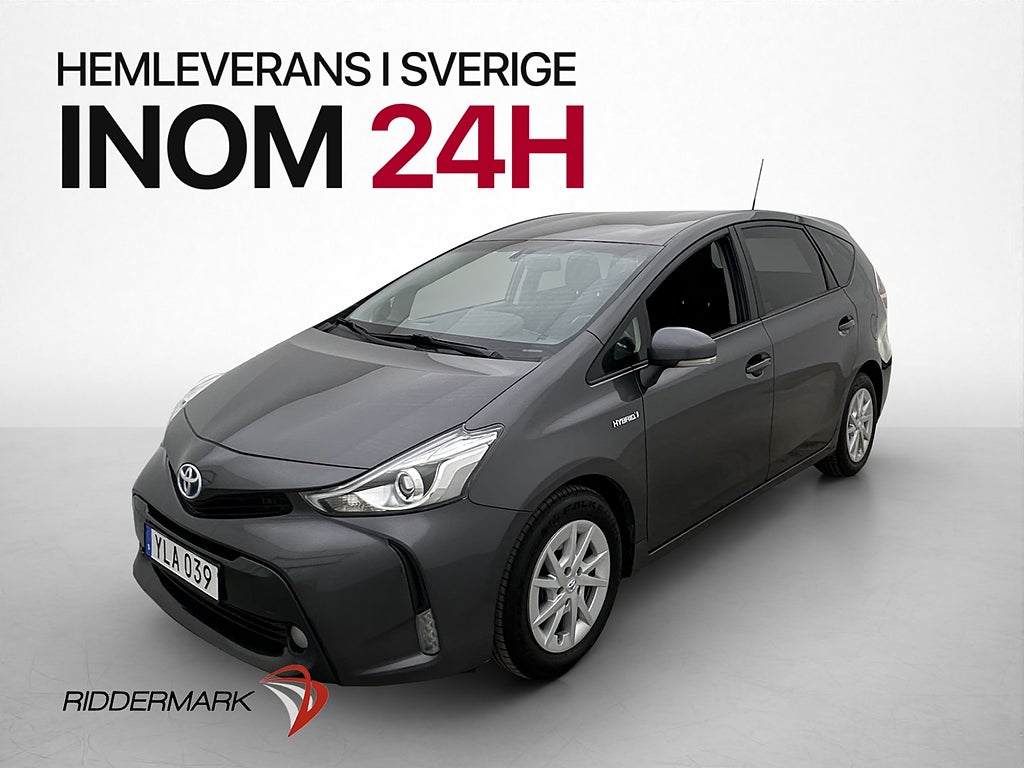 Toyota Prius Hybrid 7 Sits Kamera Navi HeadUp Nyservad
