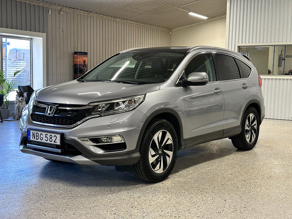 Honda CR-V 1.6 i-DTEC 4WD Executive Euro 6 Dragkrok GPS Fullservad