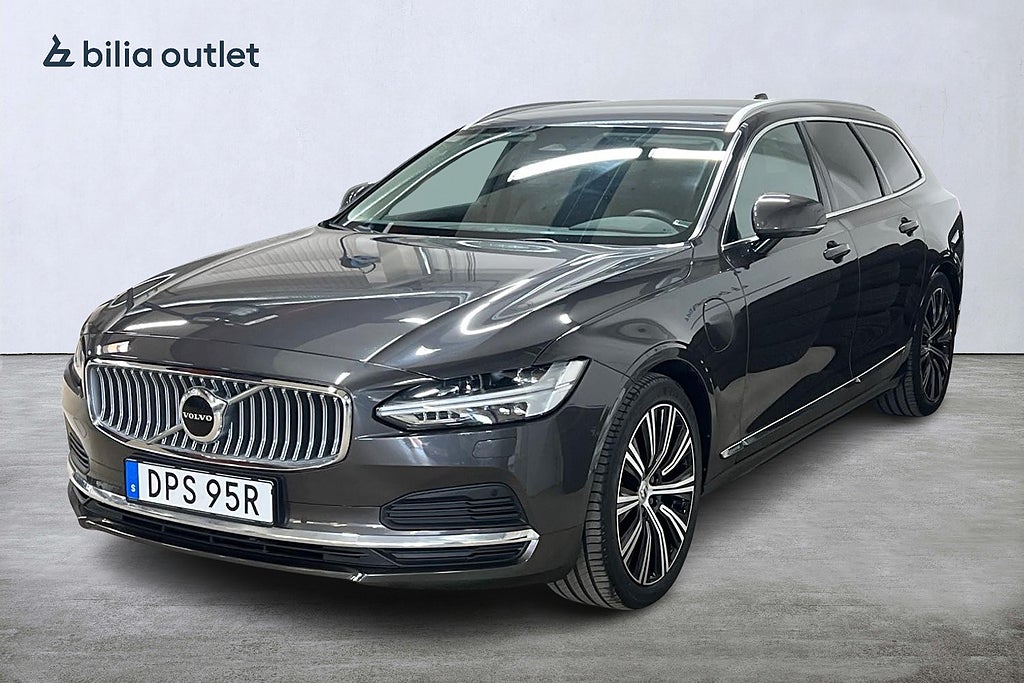 Volvo V90 Recharge T6 Ins Expr 340hk Drag Backkamera P-värm