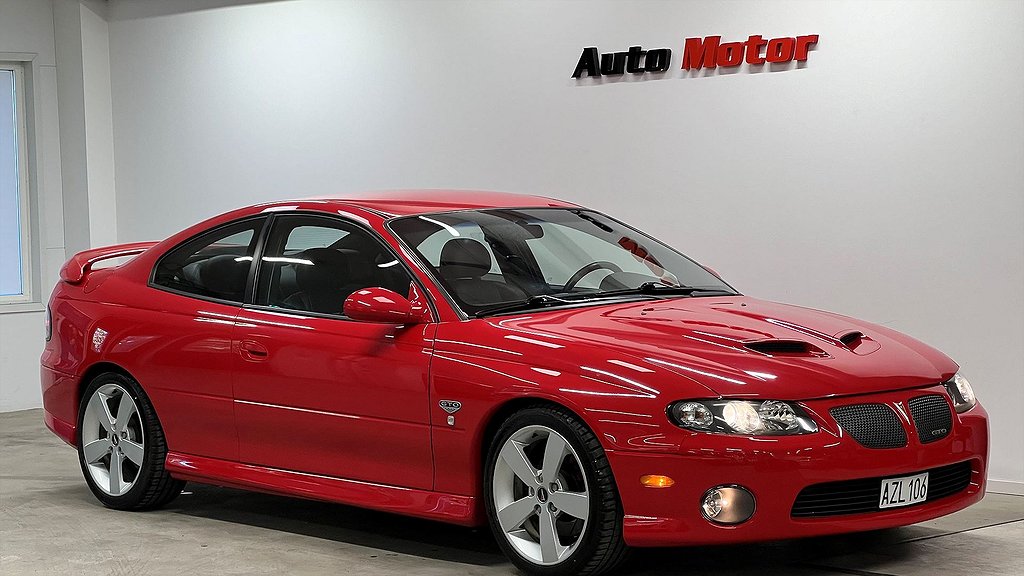 Pontiac GTO 6.0 V8 LS2 Coupe Manuell 520hk Clean title