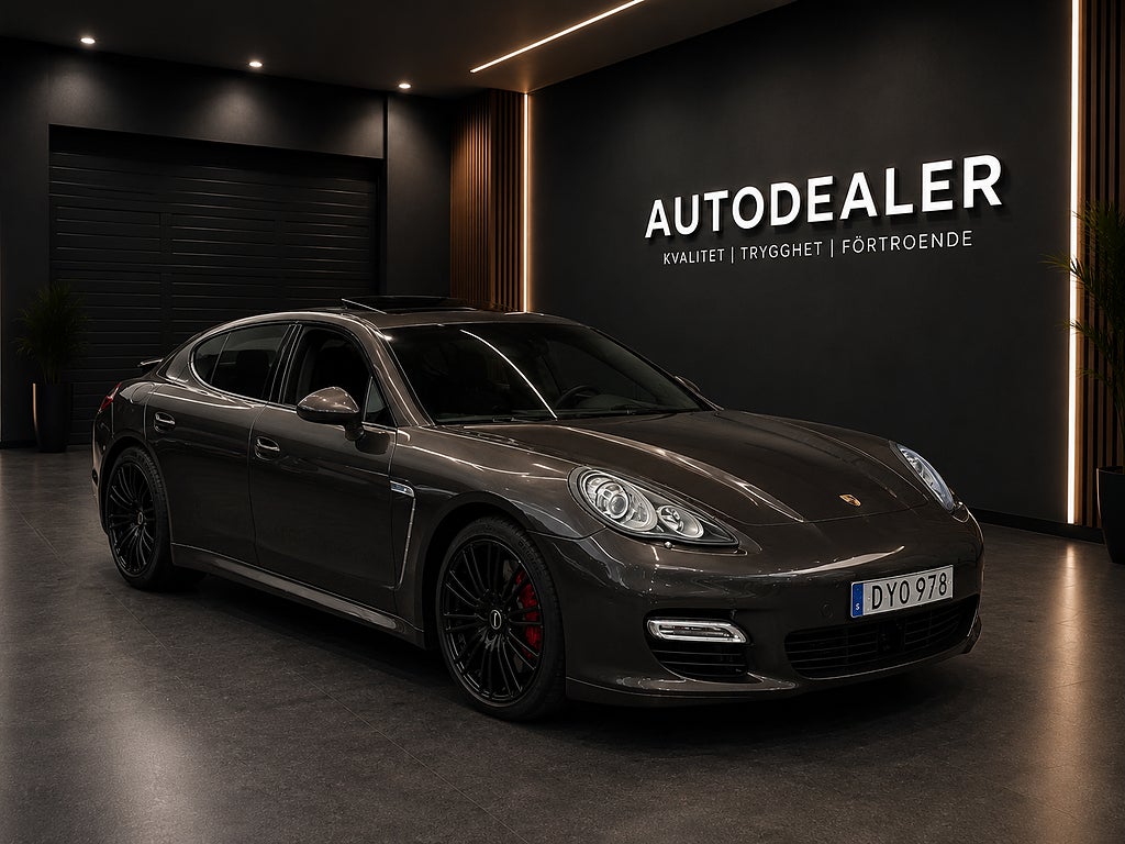 Porsche Panamera Turbo PDK Sportchrono 500hk  (Ränta 3,45%)