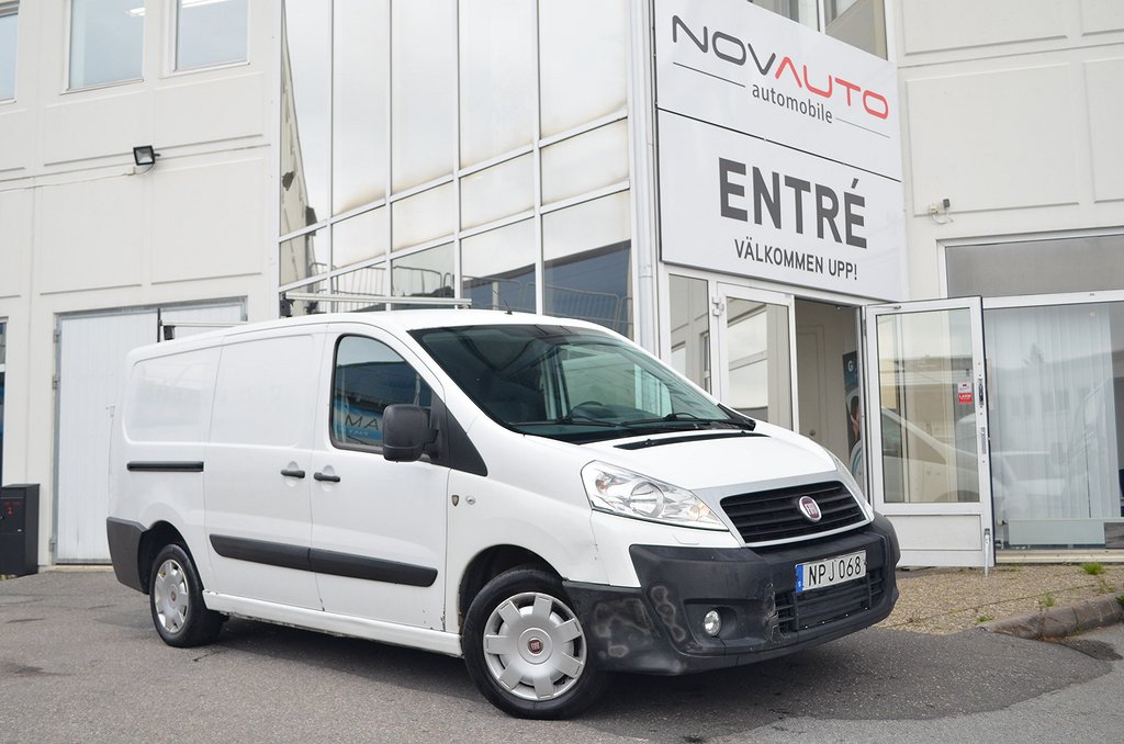 Fiat Scudo Van 2.0 Multijet 128hk 3-sits Värmare Lång *Moms*