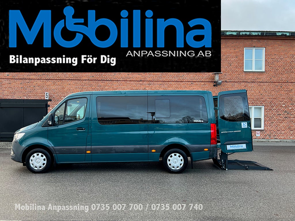 Mercedes-Benz Sprinter Handikappanpassad - 214 CDI Tourer 7G-Tronic Plus