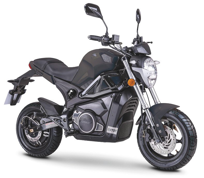 Romet El moped “Streetpony” Svart, Lithium batterier 