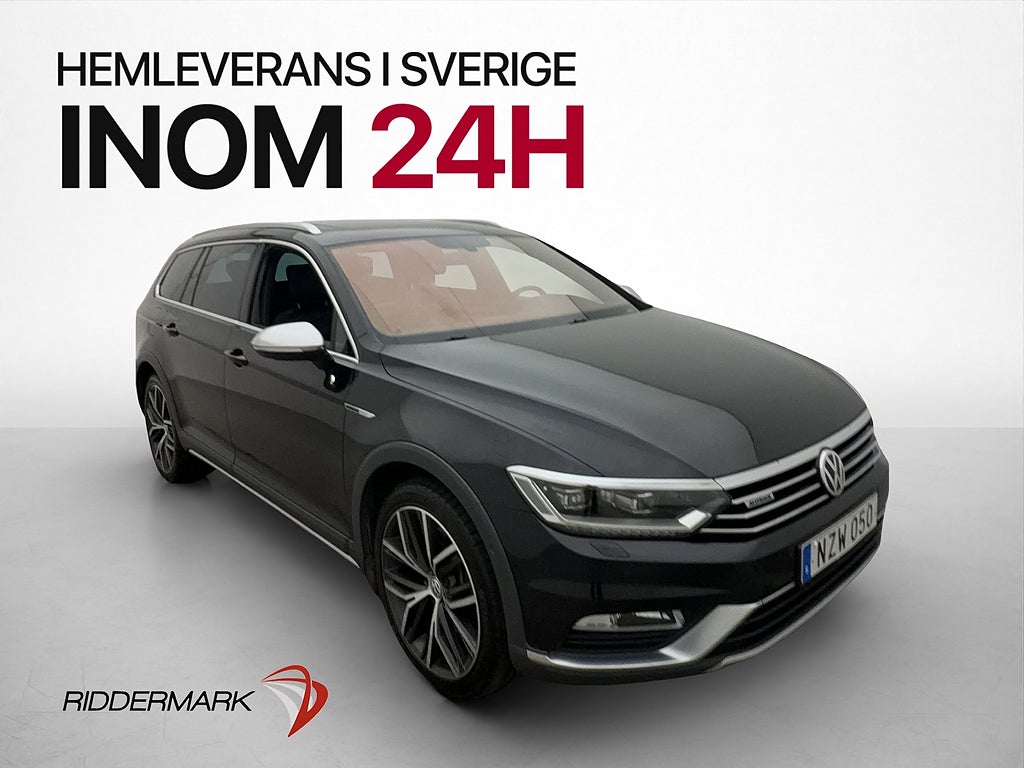 Volkswagen Passat Alltrack 2.0 TDI Drag Värm Pano 360° Skinn