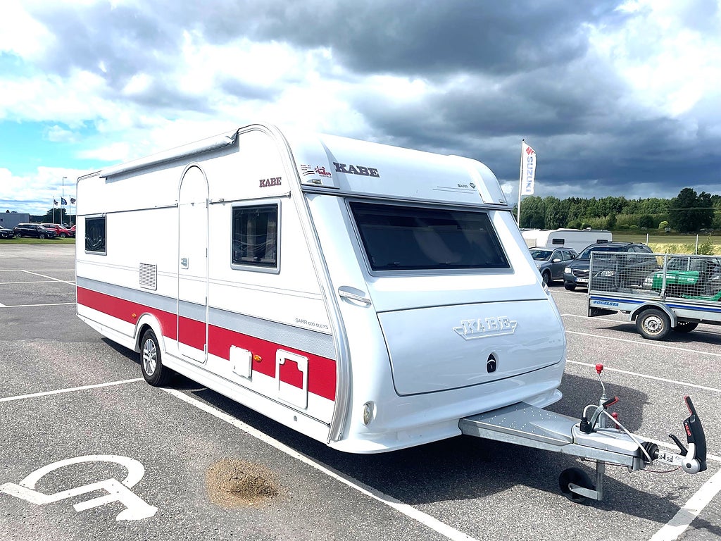 Kabe Safir 600 GLE KS, Enkelsängar, Tält från 2025, 1700 kg 