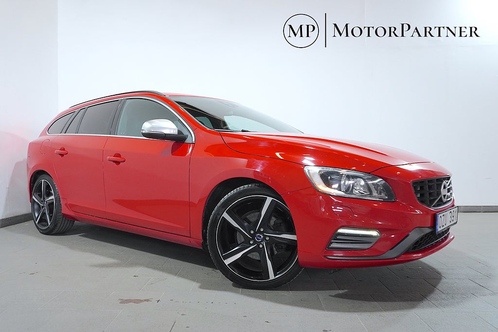 Volvo V60 T4 R-Design Skinn P-sensorer 180hk 3,95%