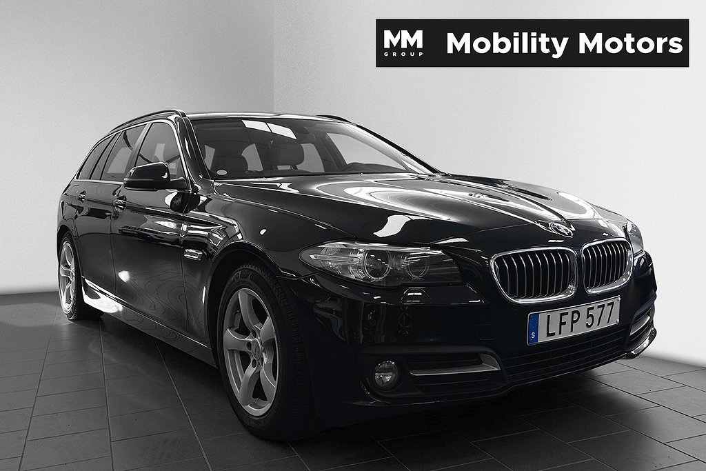 BMW 520 d xDrive 190hk Sportpaket Dragkrok P-sensorer Skinn