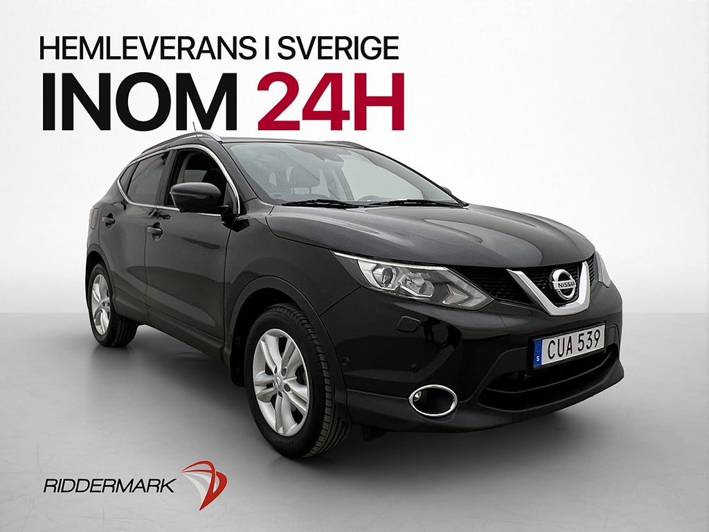 Nissan Qashqai 1.6 dCi 130hk Tekna 360° Panorama Drag Navi