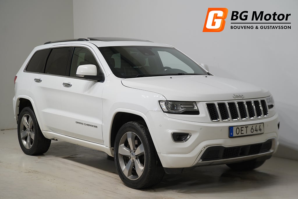 Jeep Grand Cherokee 3.0 V6 250HK CRD 4WD Aut Drag/Backkamera/Pano/Keyless