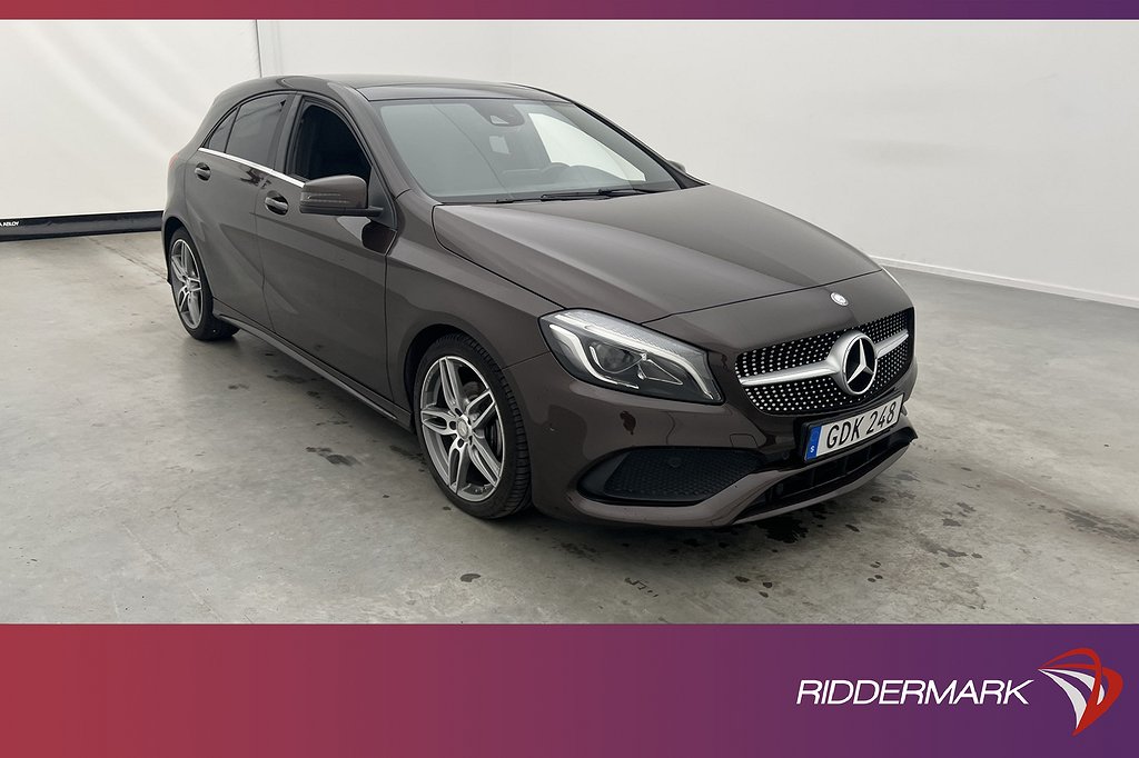 Mercedes-Benz A 200 d 4M AMG D-Värmare Pano H/K Kamera Navi