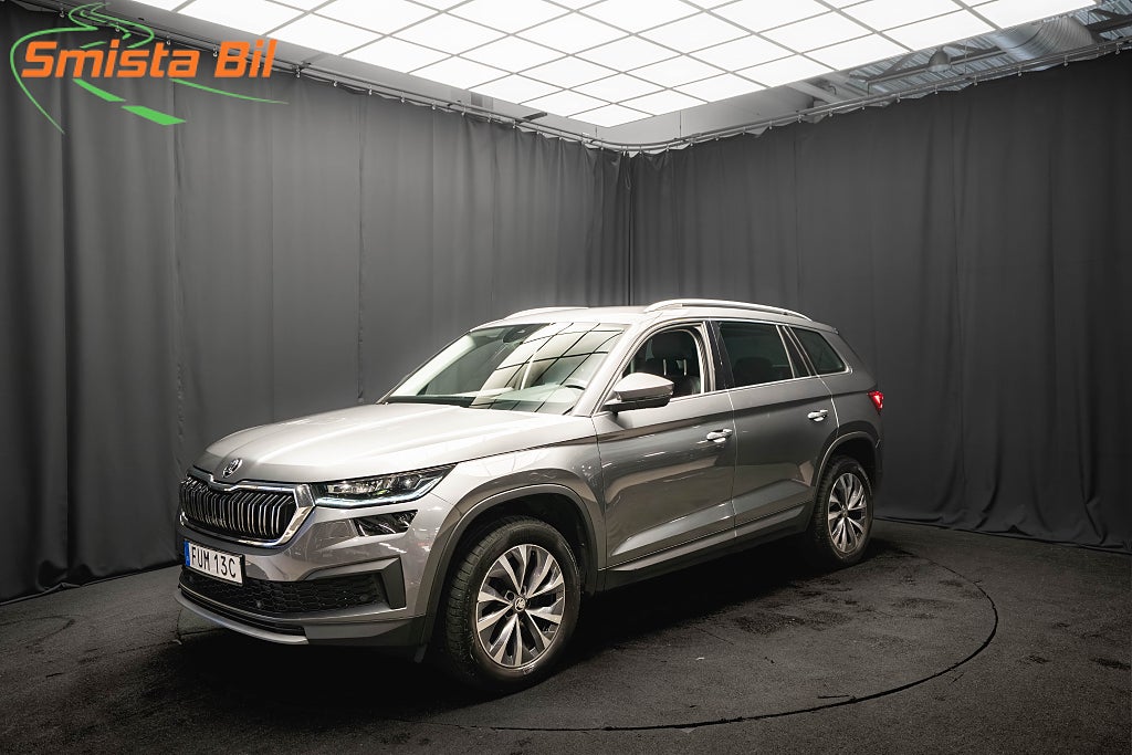 Skoda Kodiaq TDI 7-sits STYLE D-VÄRM LÄDER DRAG KAMERA 1-ÄGARE MOMS
