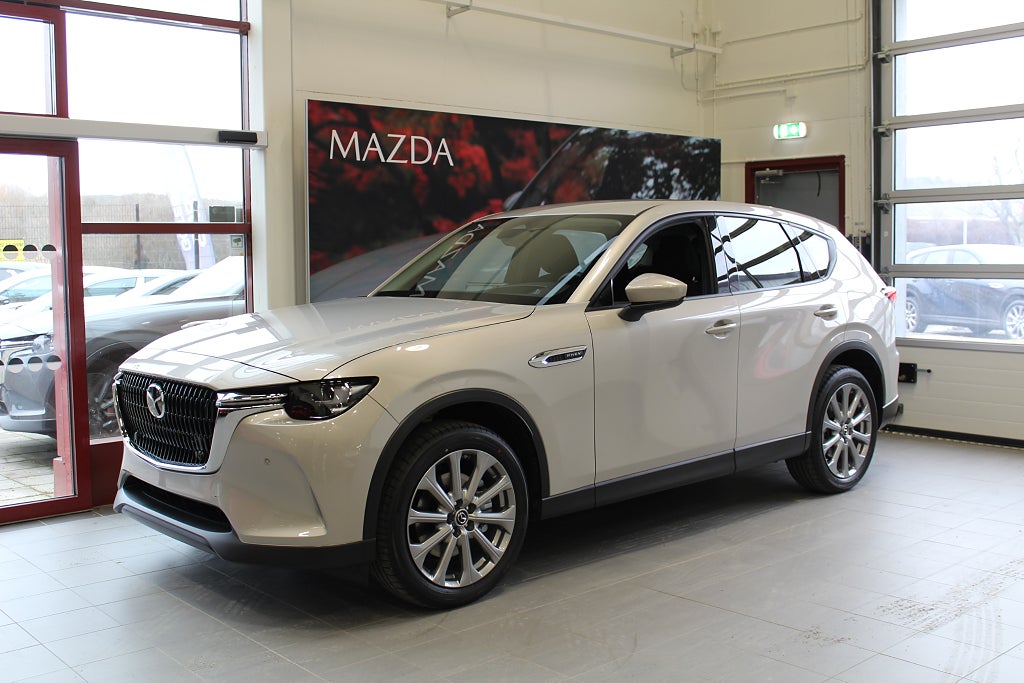 Mazda CX-60 2.5 PHEV Aut Exclusive-line  AWD *V-hjul ingår*