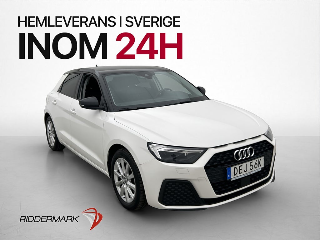 Audi A1 Sportback 30 TFSI 116hk Proline CarPlay Cockpit